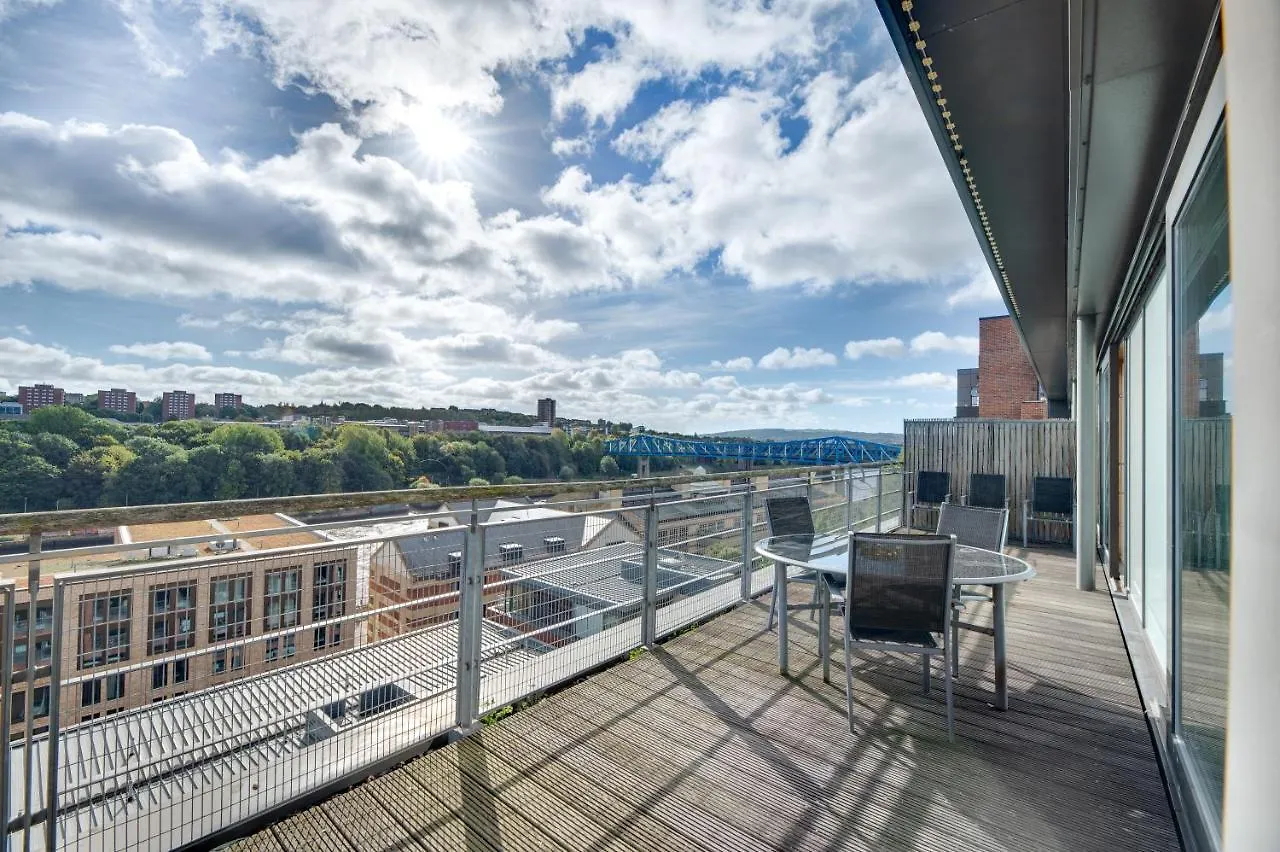 Amazing City Centre Penthouse With Private Roof Terrace Newcastle upon Tyne Apartament
