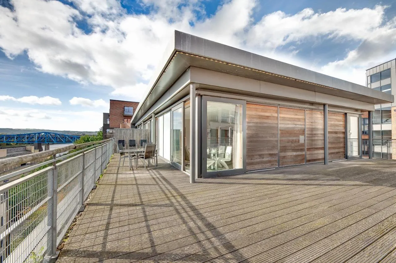 Apartament Amazing City Centre Penthouse With Private Roof Terrace Newcastle upon Tyne Wielka Brytania